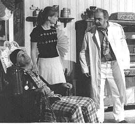 Jakob, Tina und Prof. Huetli