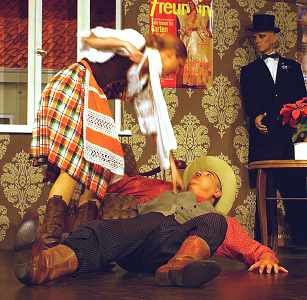 Onkel Gustav am Boden