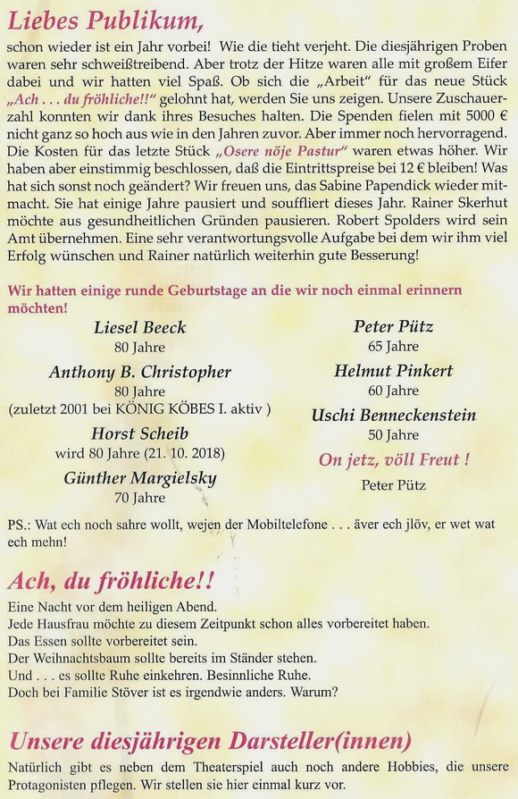 2018 Ach du frhliche PH3